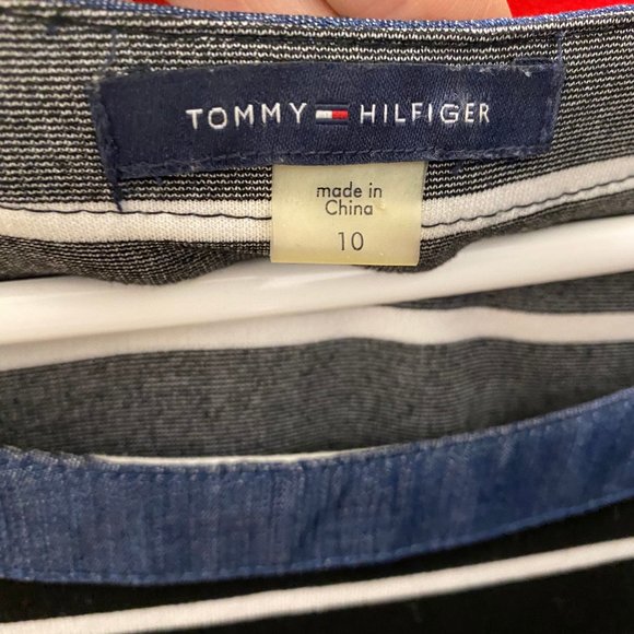 Tommy Hilfiger Black and White Stripped Dress - Picture 5 of 5